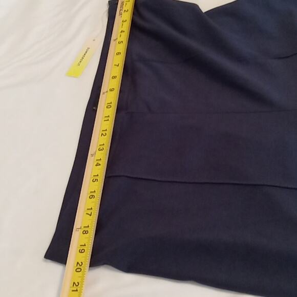 NWT Summersalt Navy high rise size 18 side zipper pants. Career. Minimalist - Picture 7 of 9